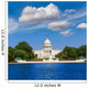 Capitol building Washington DC sunlight USA Wall Mural