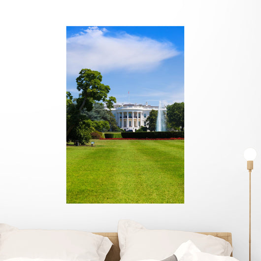 The White House in Washington DC USA Wall Mural