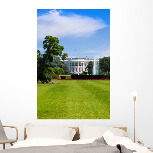 The White House in Washington DC USA Wall Mural