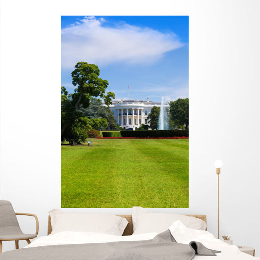 The White House in Washington DC USA Wall Mural