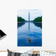 Washington Monument morning reflecting pool Wall Mural