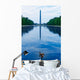 Washington Monument morning reflecting pool Wall Mural