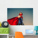 Child superhero portrait Wall Mural