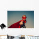 Child superhero portrait Wall Mural