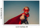Child superhero portrait Wall Mural