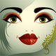Parts Face Young Beautiful Wall Decal