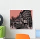 Street Paris with Metro Wall Decal