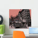 Street Paris with Metro Wall Decal
