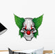 clown skull joker Wall Decal