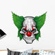 clown skull joker Wall Decal