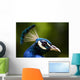 portrait of a peacock Wall Mural