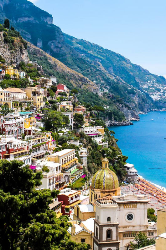 View Of Positano Wall Decal