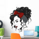 woman with undo and red headband Wall Decal