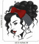 woman with undo and red headband Wall Decal