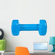 Gymnastics dumbbell Wall Decal