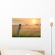 Meadow and Fence Wall Decal