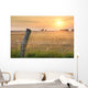 Meadow and Fence Wall Decal