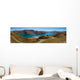 Panorama of Yamdrok Lake in Tibet Wall Mural