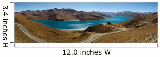 Panorama of Yamdrok Lake in Tibet Wall Mural
