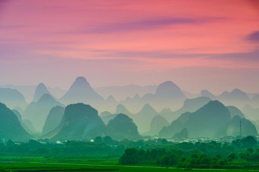 Karst Mountains Guilin China Wall Decal