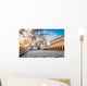 Basilica of St. Francis of Assisi at sunset, Assisi, Italy Wall Mural