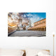 Basilica of St. Francis of Assisi at sunset, Assisi, Italy Wall Mural