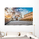 Basilica of St. Francis of Assisi at sunset, Assisi, Italy Wall Mural