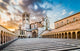 Basilica Of St. Francis Of Assisi At Sunset, Assisi, Italy Wall Decal
