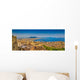 City of Naples with Mt. Vesuvius at sunset, Campania, Italy Wall Mural