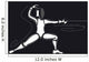 Fencing Wall Decal