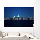 Sunshine Skyway Bridge Night Wall Decal