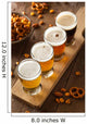 Assorted Beers Flight Wall Decal