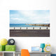 Asphalt Road near Port Wall Decal