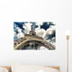 Eiffel Tower from below Wall Decal