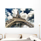 Eiffel Tower from below Wall Decal