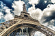 Eiffel Tower from below Wall Decal