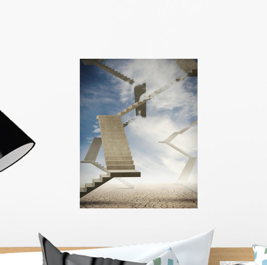 Endless Stairs Wall Decal