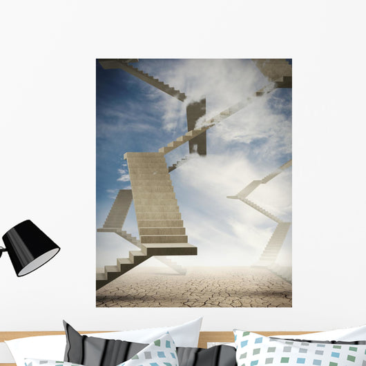 Endless Stairs Wall Decal
