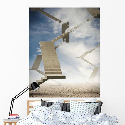 Endless Stairs Wall Decal