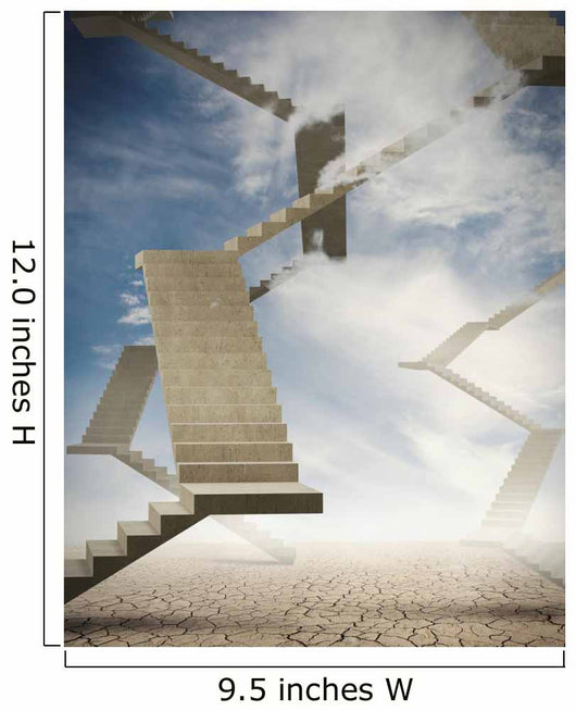 Endless Stairs Wall Decal