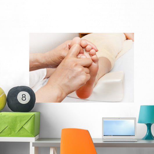 Sole Massage Asia Wall Decal