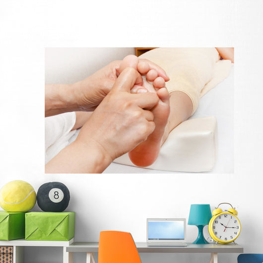 Sole Massage Asia Wall Decal