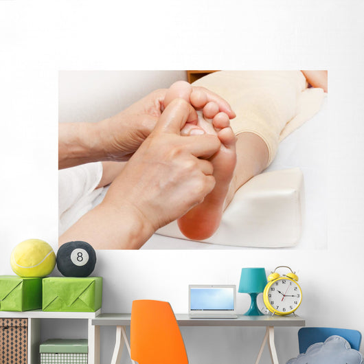 Sole Massage Asia Wall Decal