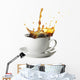 Pouring Coffee Cup Wall Decal