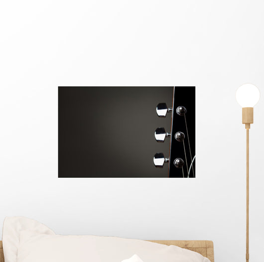 Vintage Electric Guitar Wall Decal