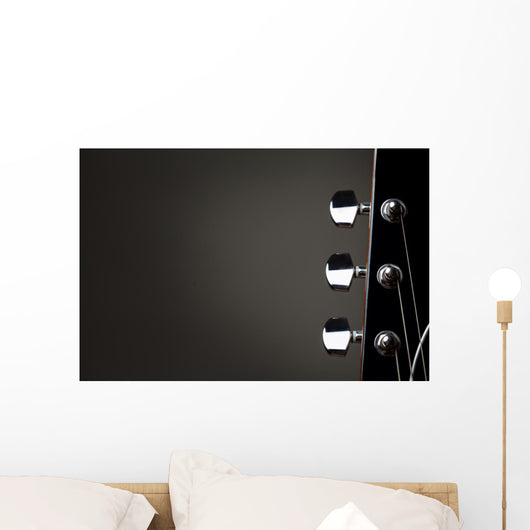 Vintage Electric Guitar Wall Decal