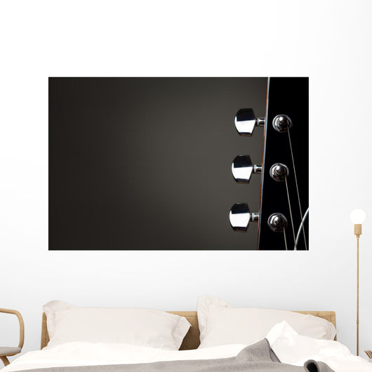 Vintage Electric Guitar Wall Decal