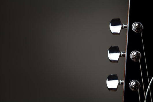 Vintage Electric Guitar Wall Decal