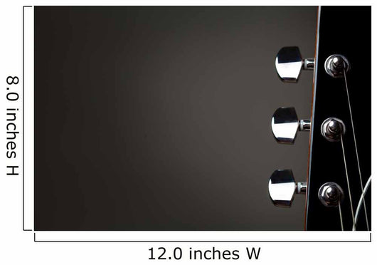 Vintage Electric Guitar Wall Decal