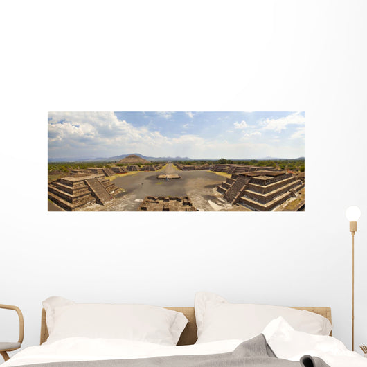 Teotihuacan Mexico Pyramid Wall Decal